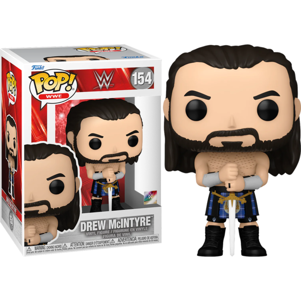 Funko Pop! WWE - Drew McIntyre with Sword #154 - The Amazing Collectables