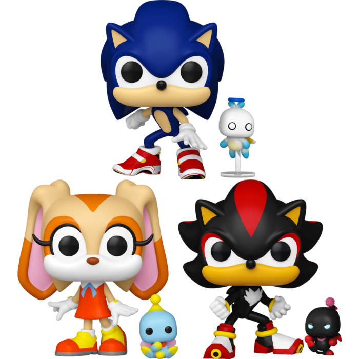 Funko Pop! Sonic the Hedgehog - Chao Chaos - Bundle (Set of 3) - Pop Basement