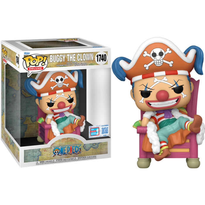 Funko Pop! One Piece - Buggy the Clown Deluxe #1740 (2024 Fall Convention Exclusive) - Pop Basement