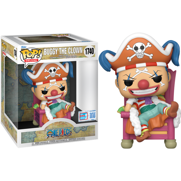 Funko Pop! One Piece - Buggy the Clown Deluxe #1740 (2024 Fall Convention Exclusive) - Pop Basement