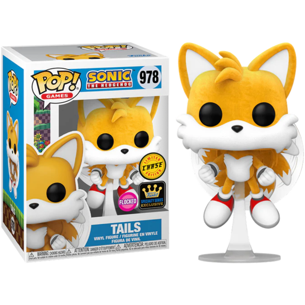 Funko Pop! Sonic the Hedgehog - Tails (Flying) #978 - Chase Chance - Pop Basement