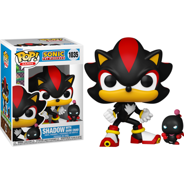 Funko Pop! Sonic the Hedgehog - Shadow with Dark Chao #1035 - Pop Basement