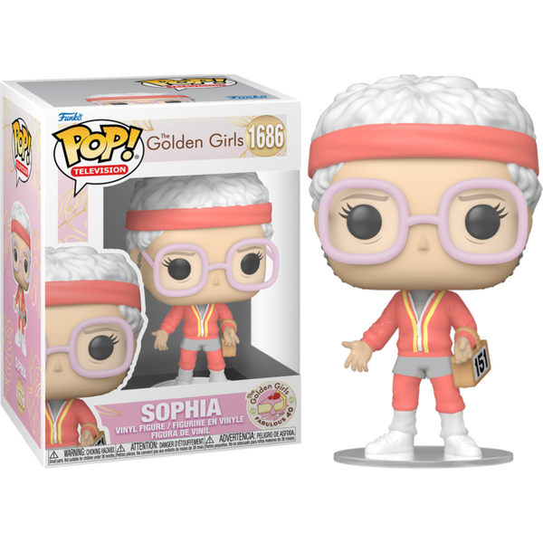 Funko Pop! The Golden Girls - Sophia in Gym Outfit Fabulous 40 #1686