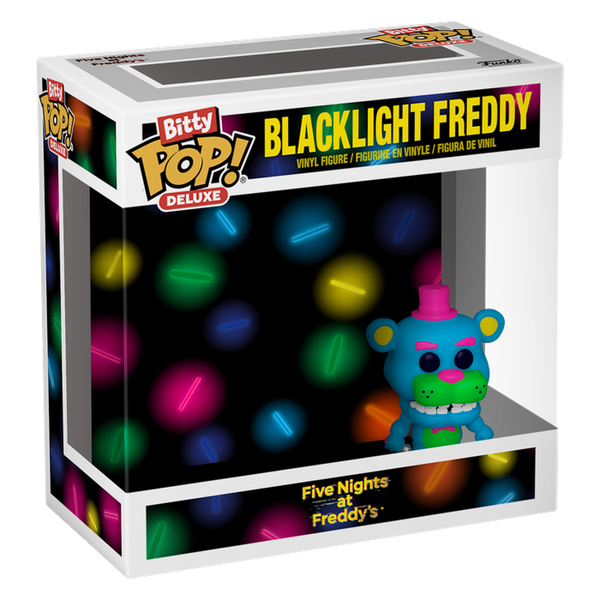 Funko Bitty Pop! Deluxe - Five Nights at Freddy's - Freddy Blacklight