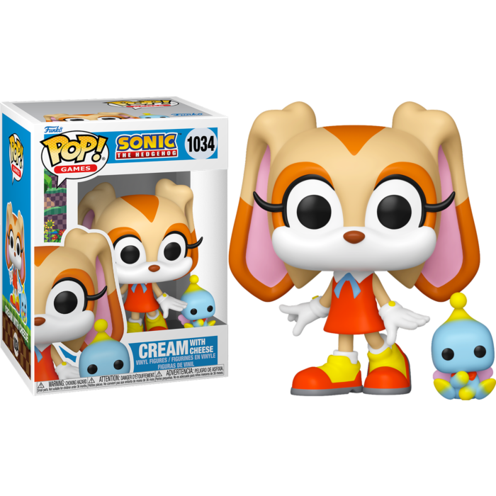 Funko Pop! Sonic the Hedgehog - Cream with Cheese #1034 - Pop Basement