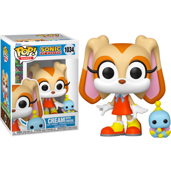 Funko Pop! Sonic the Hedgehog - Cream with Cheese #1034 - Pop Basement