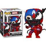 Funko Pop! Marvel - Carnage Captain America #1436 - Pop Basement