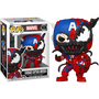 Funko Pop! Marvel - Carnage Captain America #1436 - Pop Basement