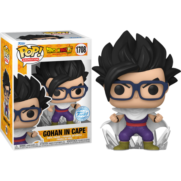 Funko Pop! Dragon Ball Supern - Super Hero - Gohan in Cape #1708 - Chase Chance - Pop Basement