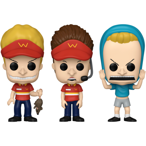 Funko Pop! Beavis and Butt-Head - The Great Popholio - Bundle (Set of 3) - Pop Basement