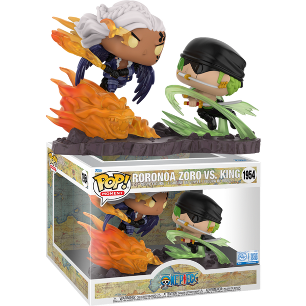 Funko Pop! Moment - One Piece - Roronoa Zoro vs. King (Unmasked) #1954