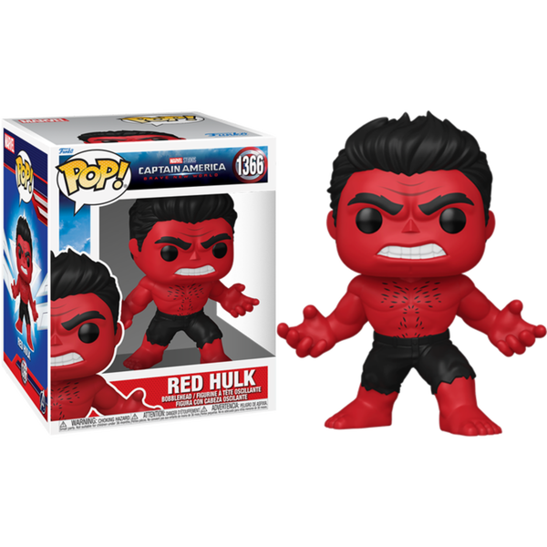 Funko Pop! Captain America: Brave New World - Red Hulk Super Sized 6" #1366