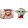 Funko Pop! Star Wars: The Mandalorian - Grogu with Cookies (Holiday) #747 - Pop Basement