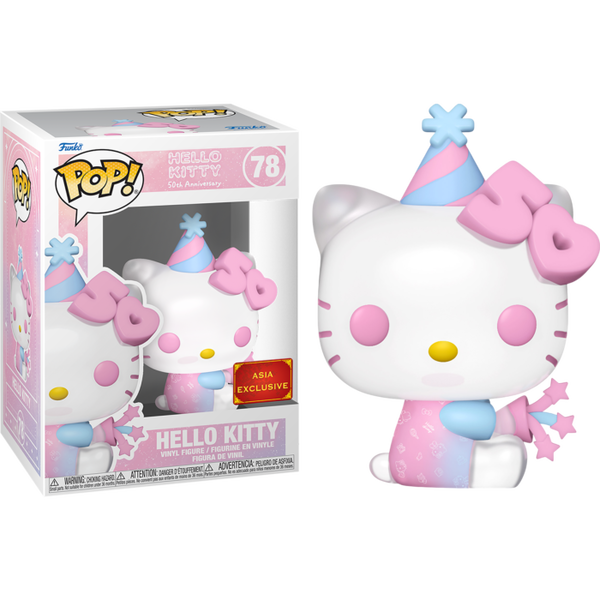 Funko Pop! Hello Kitty: 50th Anniversary - Hello Kitty (with Party Popper) #78