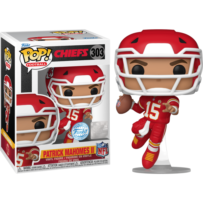 Funko Pop! NFL Football - Patrick Mahomes Kansas City Chiefs #303