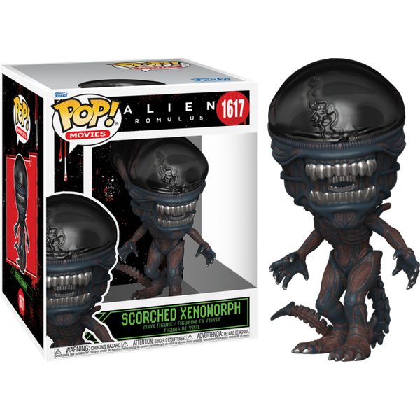 Funko Pop! Alien - Romulus - Scorched Xenomorph Super Sized 6" #1617 - Pop Basement