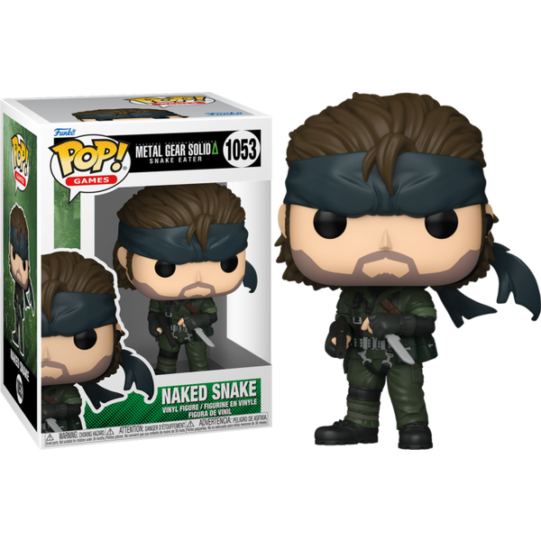 Funko Pop! Metal Gear Solid: Snake Eater - Naked Snake #1053