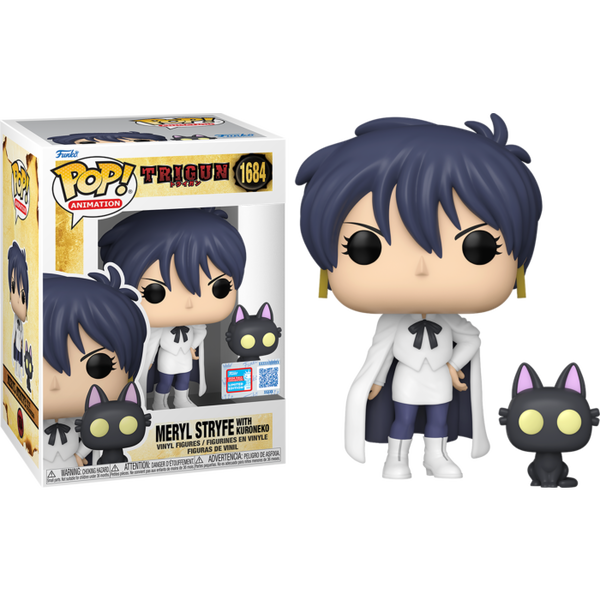 Funko Pop! Trigun - Meryl Stryfe with Kuroneko #1684 (2024 Fall Convention Exclusive) - Pop Basement