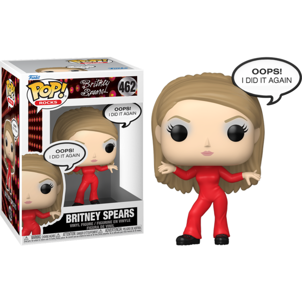 Funko Pop! Britney Spears - Britney Spears 'Oops, I Did it Again' #462