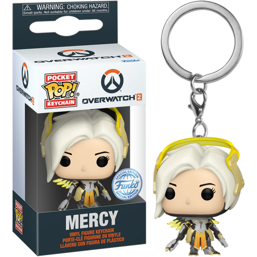 Funko Pocket Pop! Keychain - Overwatch 2 - Mercy - The Amazing Collectables