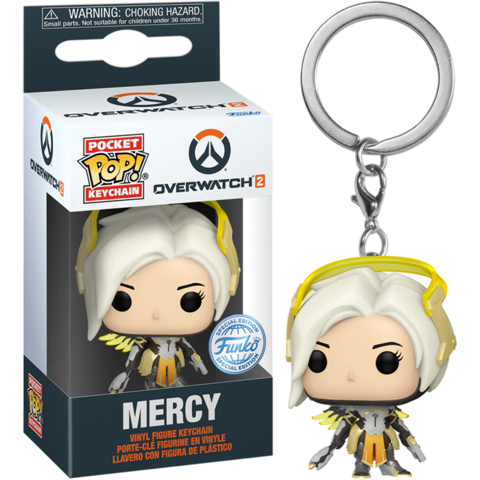 Funko Pocket Pop! Keychain - Overwatch 2 - Mercy - The Amazing Collectables