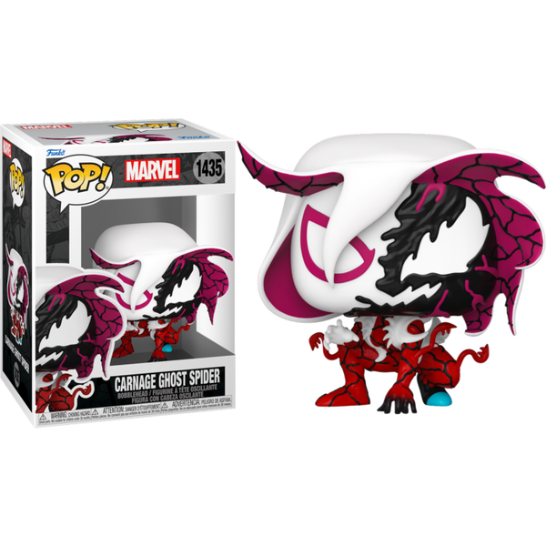 Funko Pop! Marvel - Carnage Ghost Spider #1435 - Pop Basement