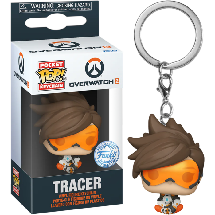 Funko Pocket Pop! Keychain - Overwatch 2 - Tracer - The Amazing Collectables