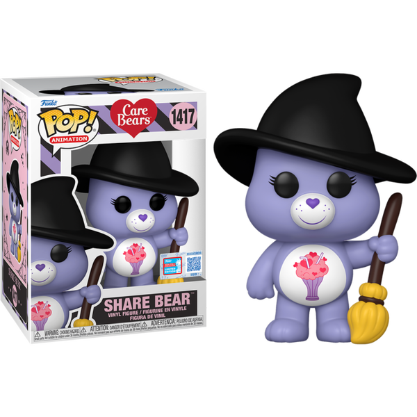 Funko Pop! Care Bears - Share Bear #1417 (2024 Fall Convention Exclusive) - Pop Basement