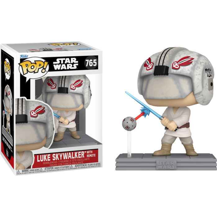 Funko Pop! Star Wars - Luke Skywalker with Remote #765