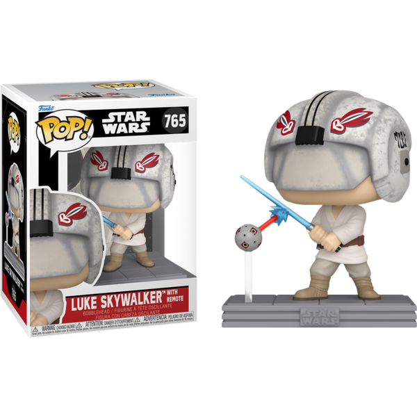 Funko Pop! Star Wars - Luke Skywalker with Remote #765