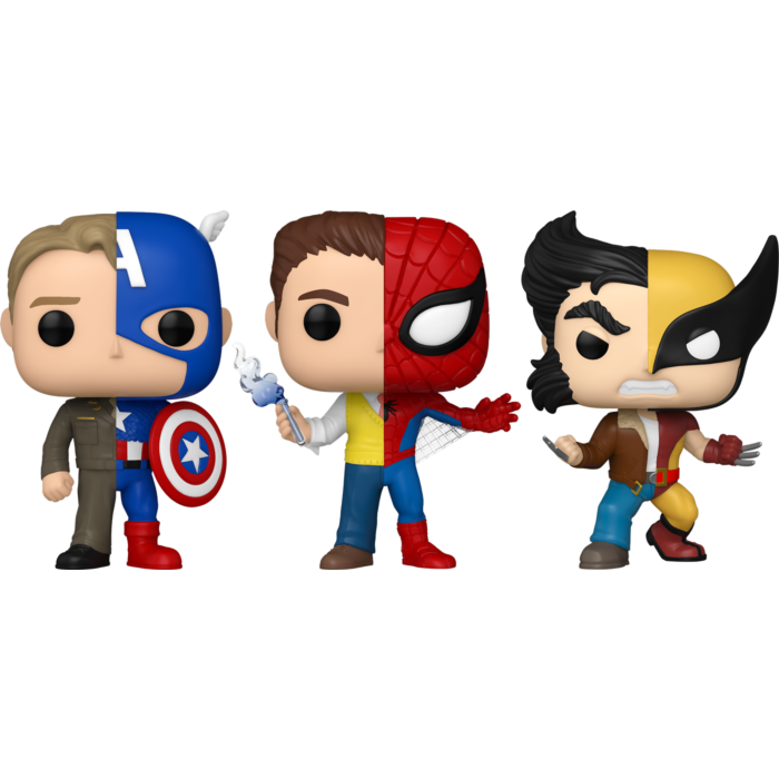 Funko Pop! Marvel: Split - Alter Ego - Bundle (Set of 3) - Pop Basement