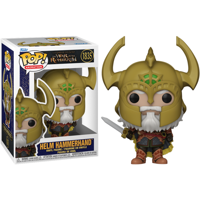 Funko Pop! The Lord of the Rings: The War of the Rohirrim - Helm Hammerhand #1835 - Pop Basement