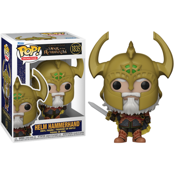 Funko Pop! The Lord of the Rings: The War of the Rohirrim - Helm Hammerhand #1835 - Pop Basement