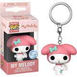 Funko Pocket Pop! Keychain - Hello Kitty - My Melody with Flower - The Amazing Collectables