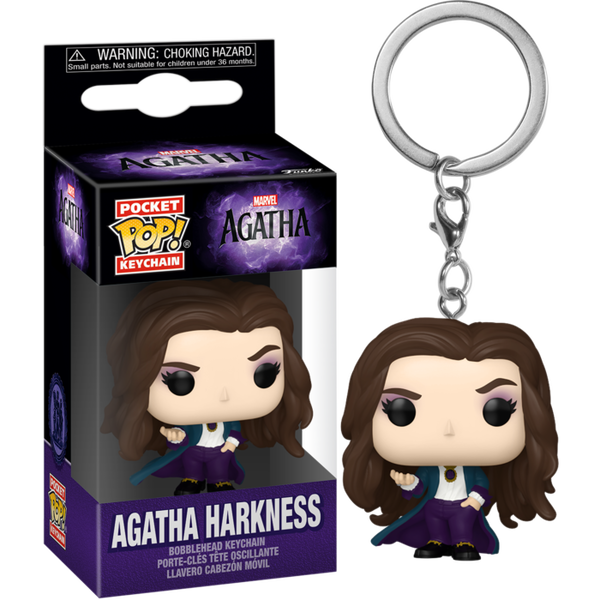 Funko Pocket Pop! Keychain - Agatha All Along - Agatha Harkness - Pop Basement