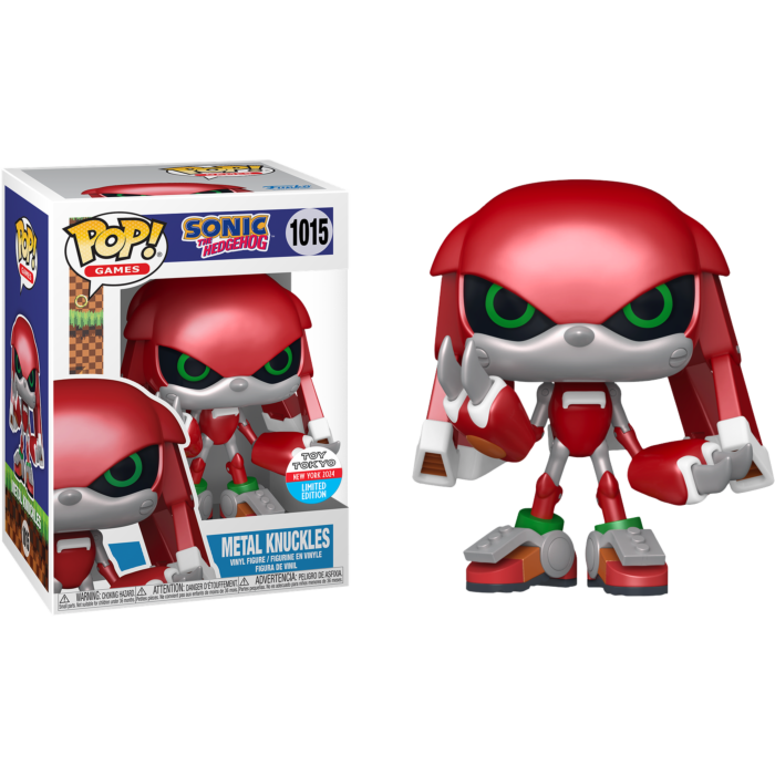 Funko Pop! Sonic the Hedgehog - Metal Knuckles #1015 (2024 Fall Convention Exclusive) - Pop Basement