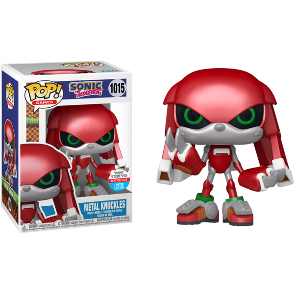 Funko Pop! Sonic the Hedgehog - Metal Knuckles #1015 (2024 Fall Convention Exclusive) - Pop Basement