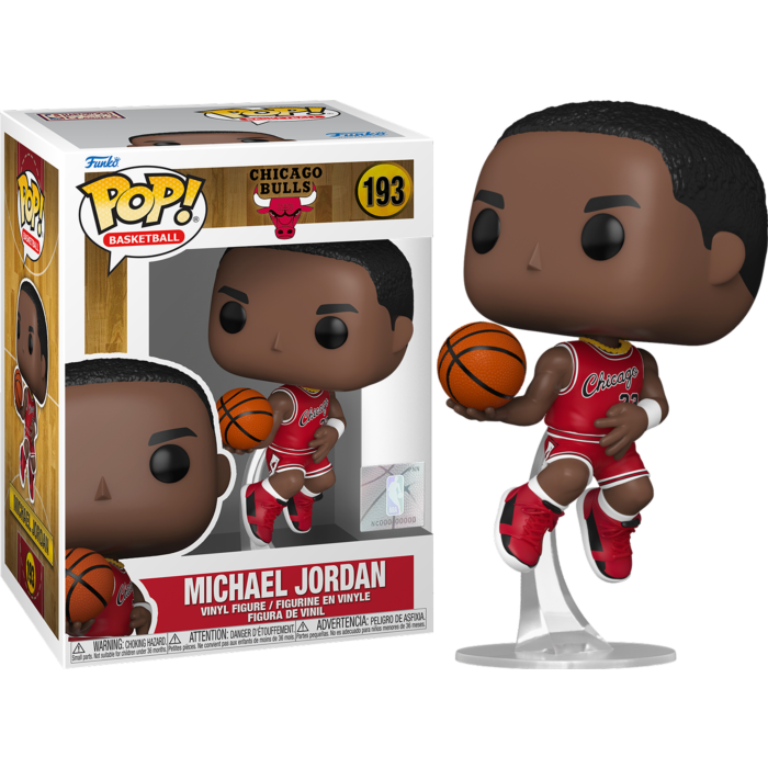 Funko Pop! NBA Basketball: Rookie Season - Michael Jordan Chicago Bulls #193 - Pop Basement