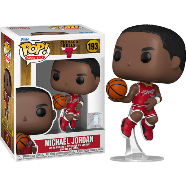 Funko Pop! NBA Basketball: Rookie Season - Michael Jordan Chicago Bulls #193 - Pop Basement