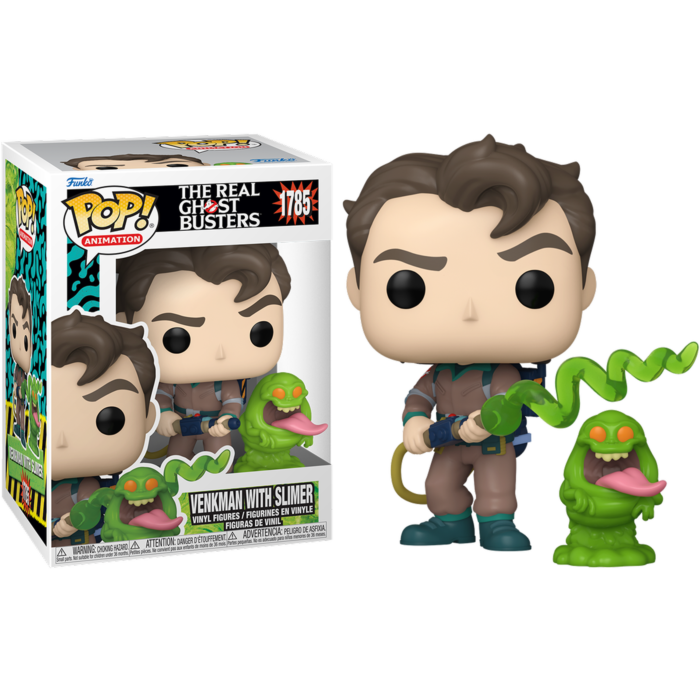 Funko Pop! The Real Ghostbusters (1986) - Venkman with Slimer #1785