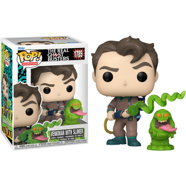 Funko Pop! The Real Ghostbusters (1986) - Venkman with Slimer #1785