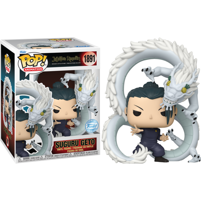 Funko Pop! Jujutsu Kaisen - Suguru Geto with Dragon Premium #1891