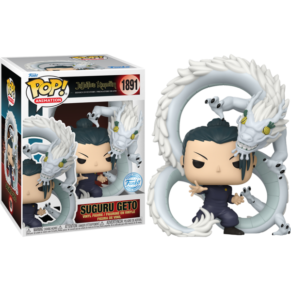 Funko Pop! Jujutsu Kaisen - Suguru Geto with Dragon Premium #1891