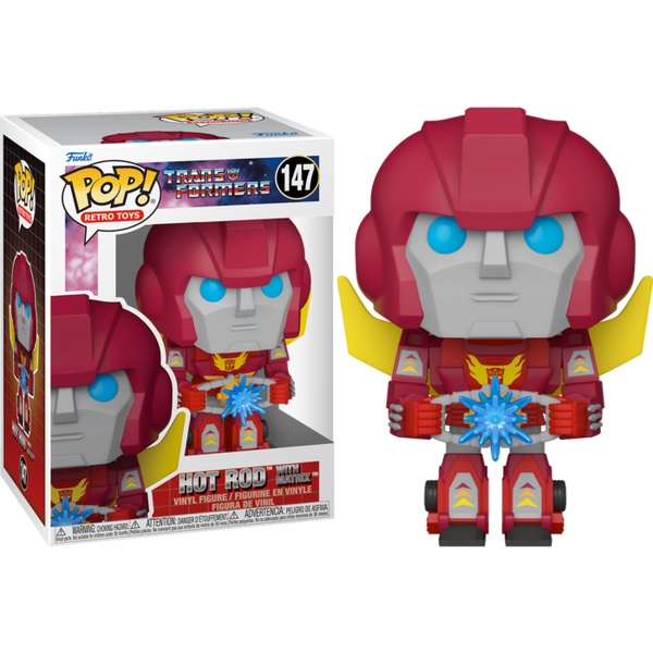 Funko Pop! Transformers - Hot Rod with Matrix #147