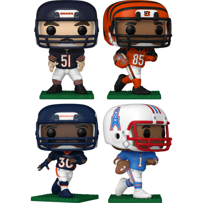 Funko Pop! NFL Football - End Zone Elites - Bundle (Set of 4) - Pop Basement