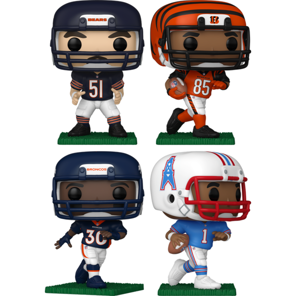 Funko Pop! NFL Football - End Zone Elites - Bundle (Set of 4) - Pop Basement