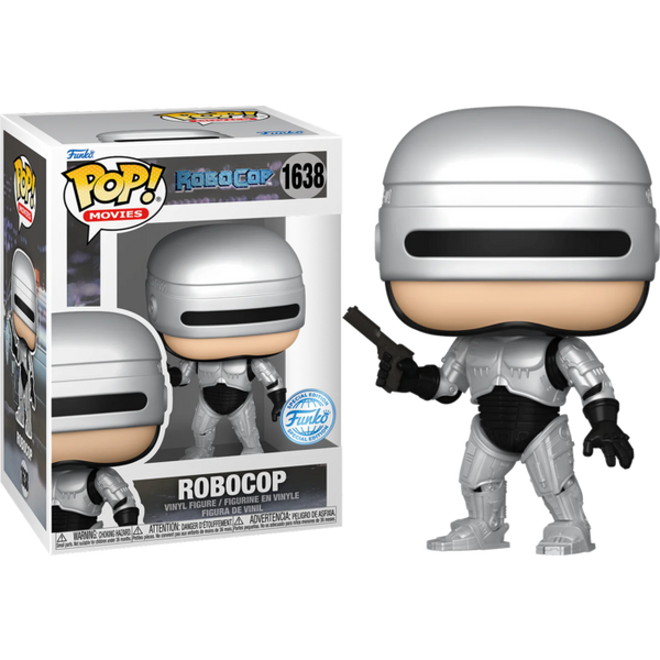 Funko Pop! Robocop - Robocop (Metallic) #1638 - Pop Basement