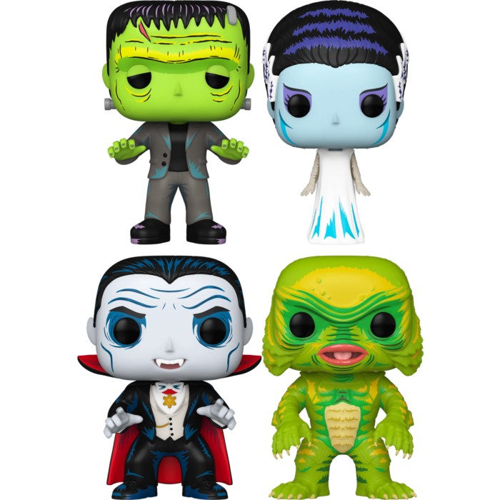 Funko Pop! Universal Monsters - The Legacy Collection (Deco) - Bundle (Set of 4) - Pop Basement