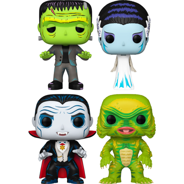 Funko Pop! Universal Monsters - The Legacy Collection (Deco) - Bundle (Set of 4) - Pop Basement