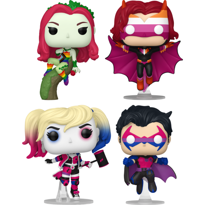 Funko Pop! DC Comics - Pride 2025 - Bundle (Set of 4)